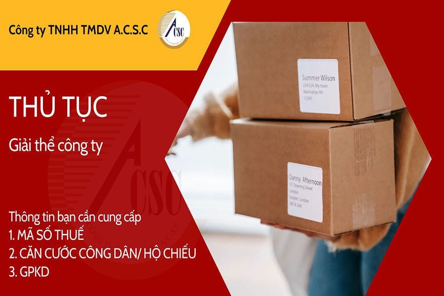 thủ tục bổ sung ngành nghề kinh doanh thủ tục giải thể công ty