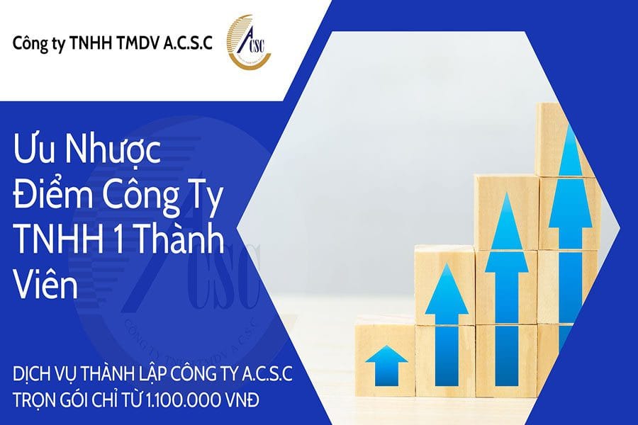 thủ tục thành lập công ty tnhh 2 thành viên Ưu Nhược Điểm Của Công Ty TNHH 1 Thành Viên