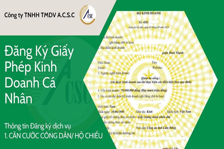 Đăng Ký Giấy Phép Kinh Doanh Cá Nhân Đăng Ký Giấy Phép Kinh Doanh Cá Nhân
