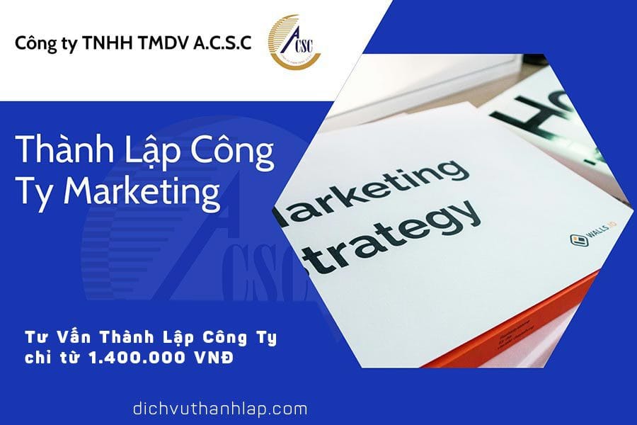 Thành Lập Công Ty Marketing